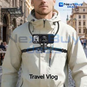 neck phone holder: usams joy02 360° magnetic stand