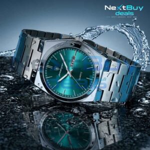 poedagar 930: luxury stainless steel quartz watch