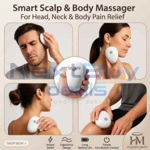 scalp massager | smart body & stress relief tool