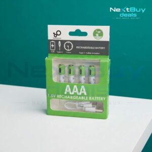 type c rechargeable aaa batteries