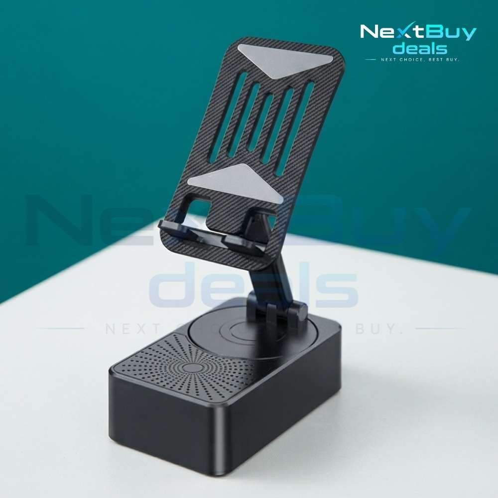 mobile stand power bank speaker
