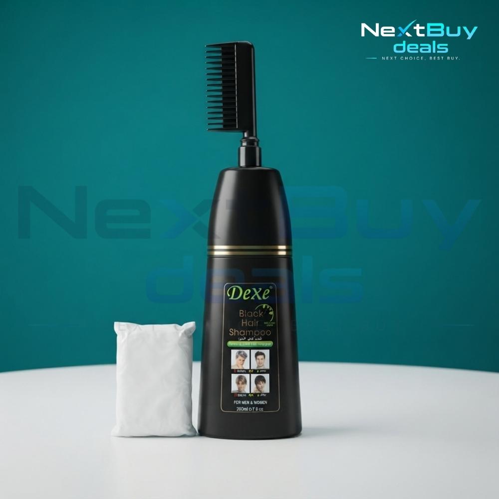 black hair shampoo