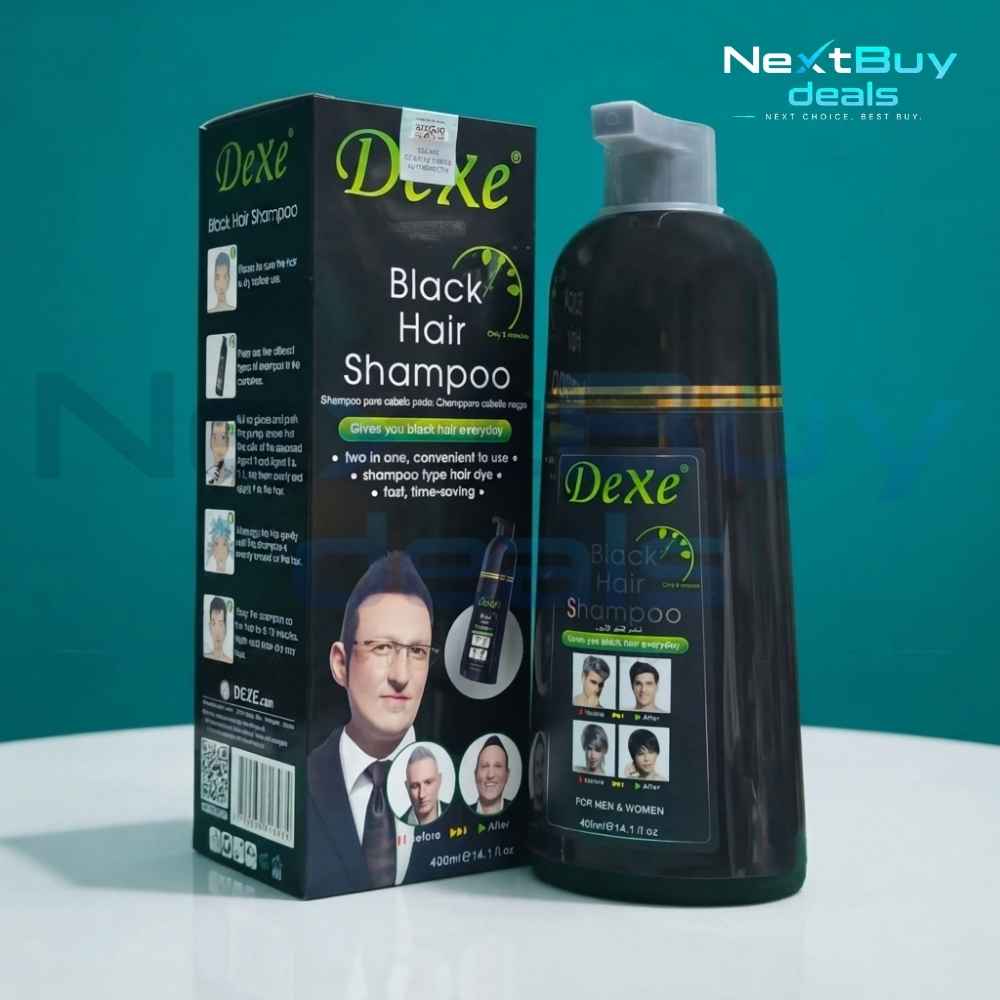 black hair shampoo