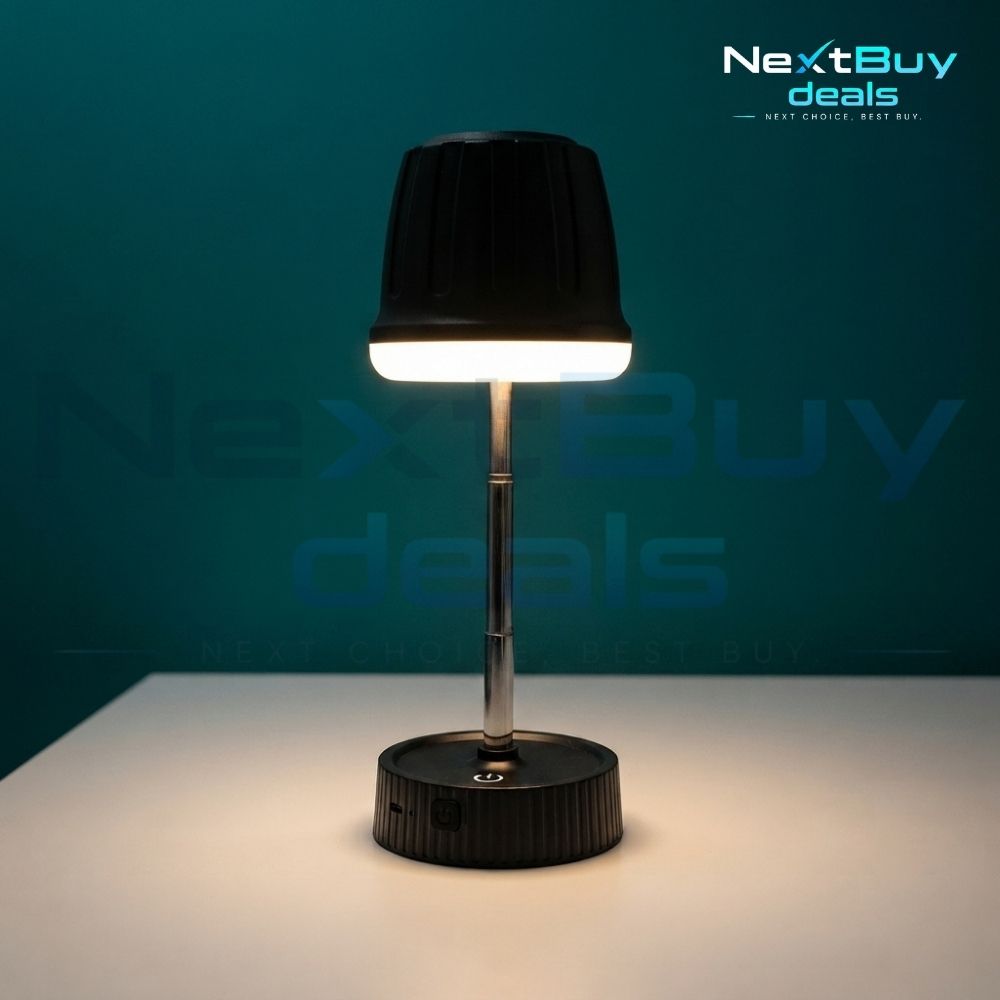collapsible outdoor table lamp