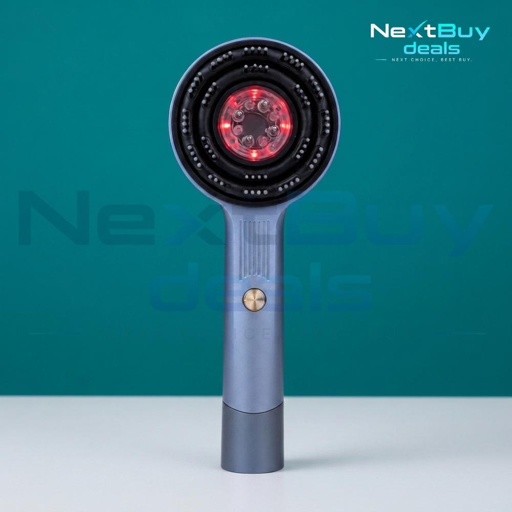hair oil dispensing massage comb