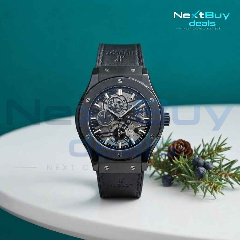 hublot skeleton dial watch