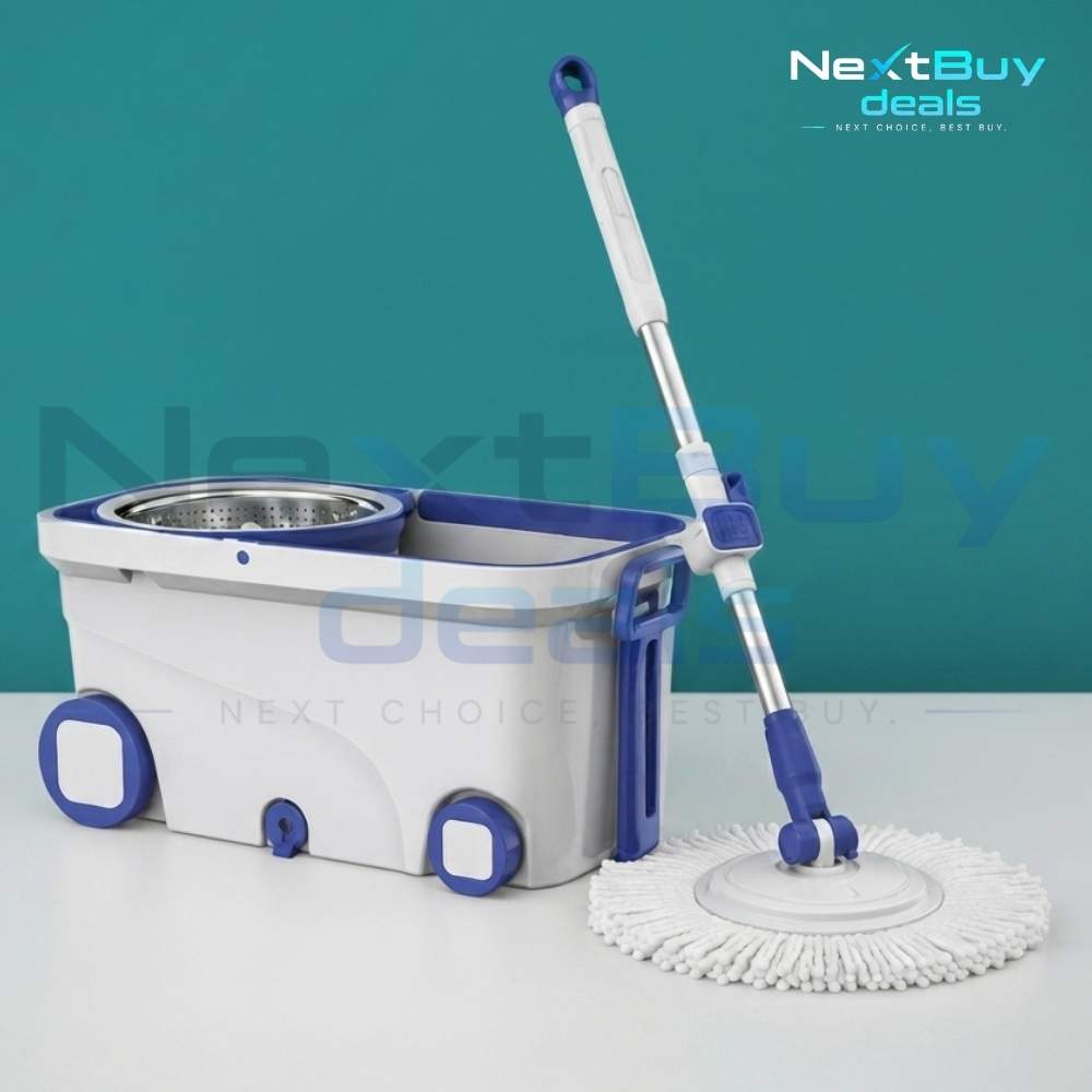 spin mop and bucket set