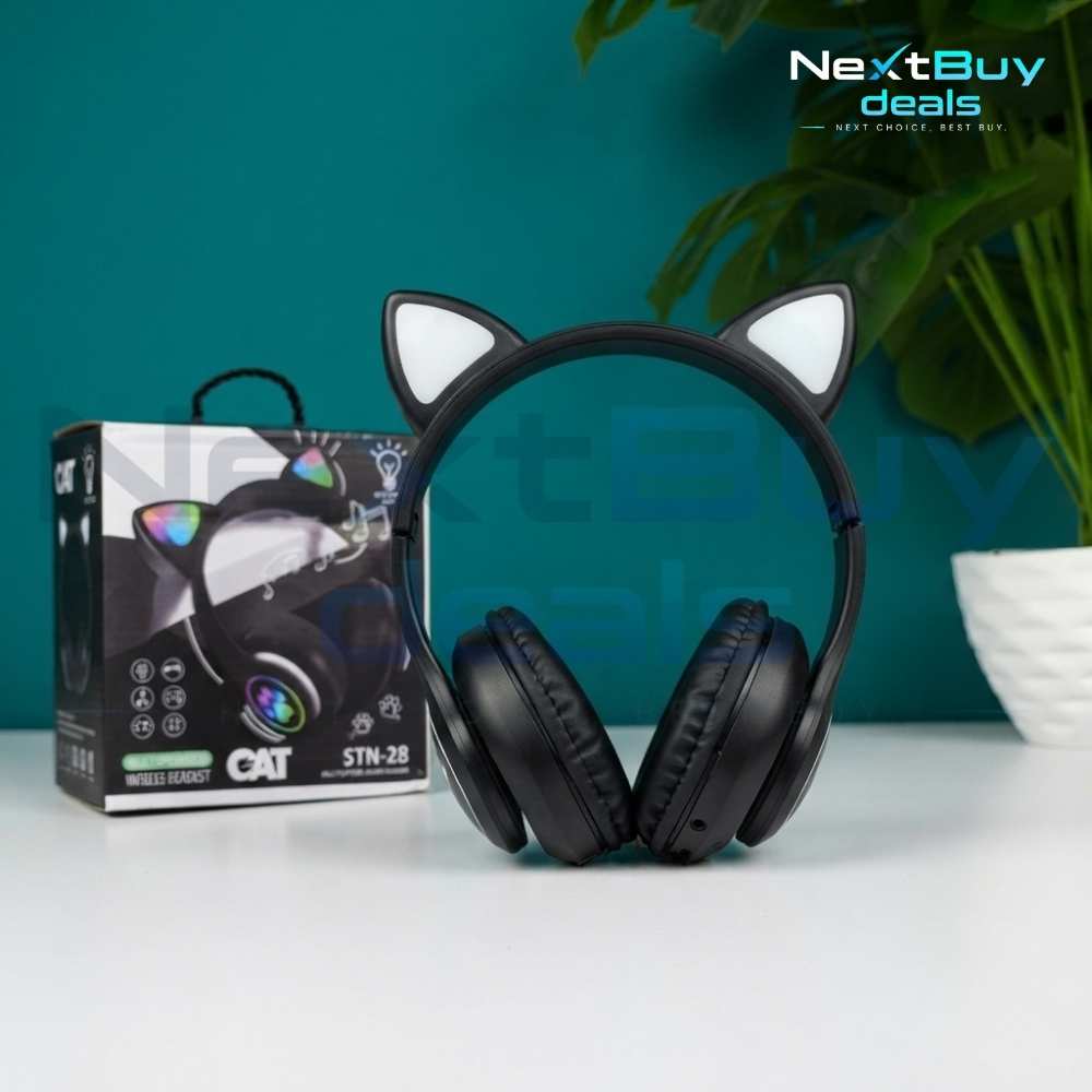 wireless cat ear headset