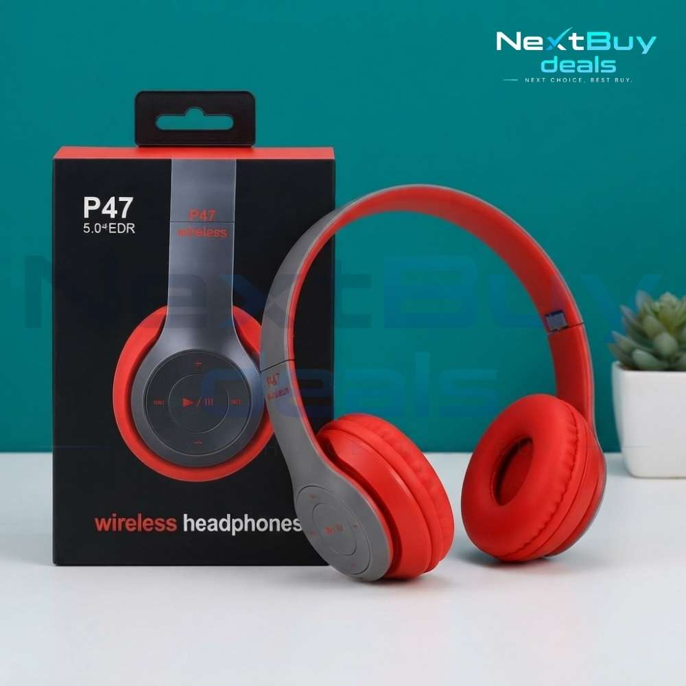 p47 wireless headphone