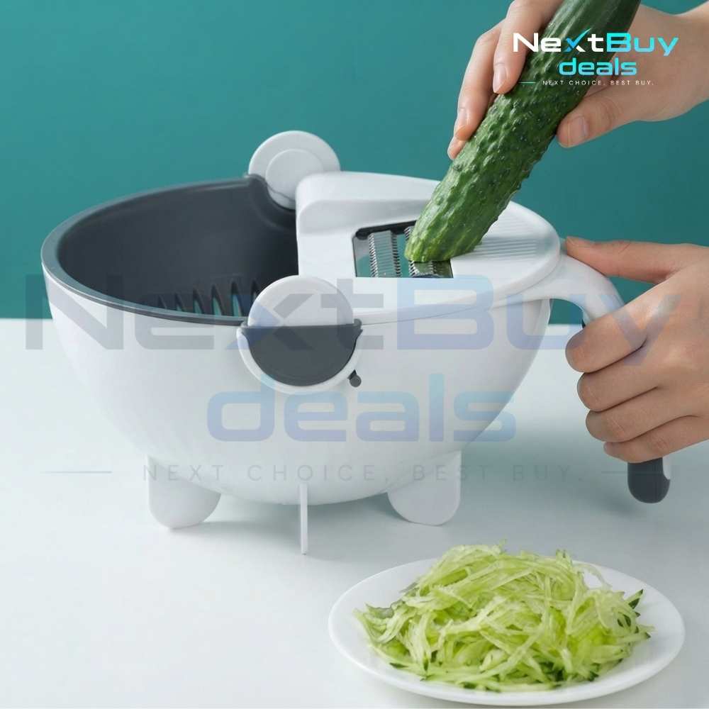 rotating vegetable cutter